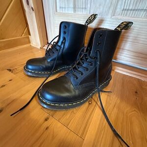 Dr. Martens Black Lace-Up Boots